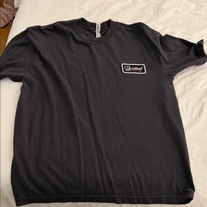 Dark Gray barstool tee mens